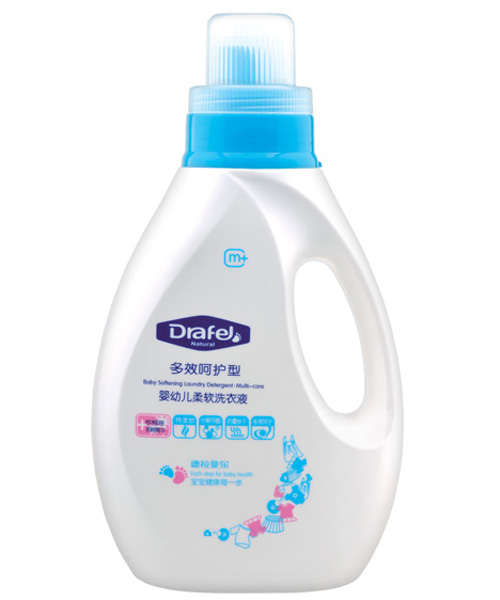 德拉斐爾嬰幼兒多效呵護(hù)型柔軟洗衣液1000ml