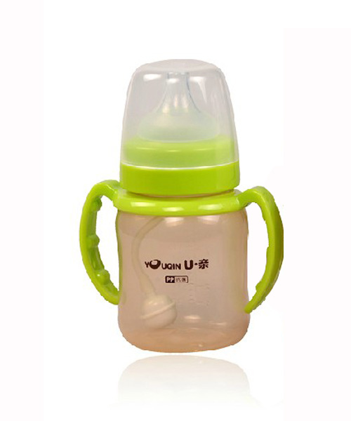 U親A368寬口帶柄自動奶瓶180ml