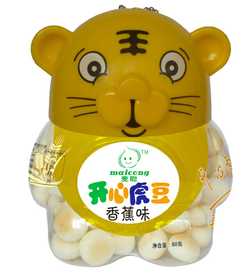 麥聰開(kāi)心虎豆小饅頭（香蕉味）