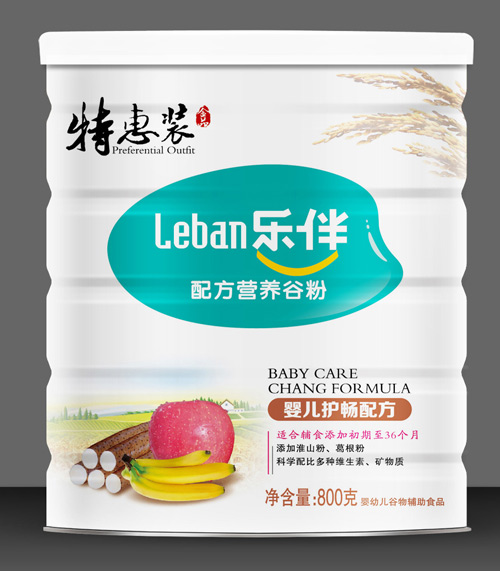 樂伴嬰兒護腸配方特惠米粉800克