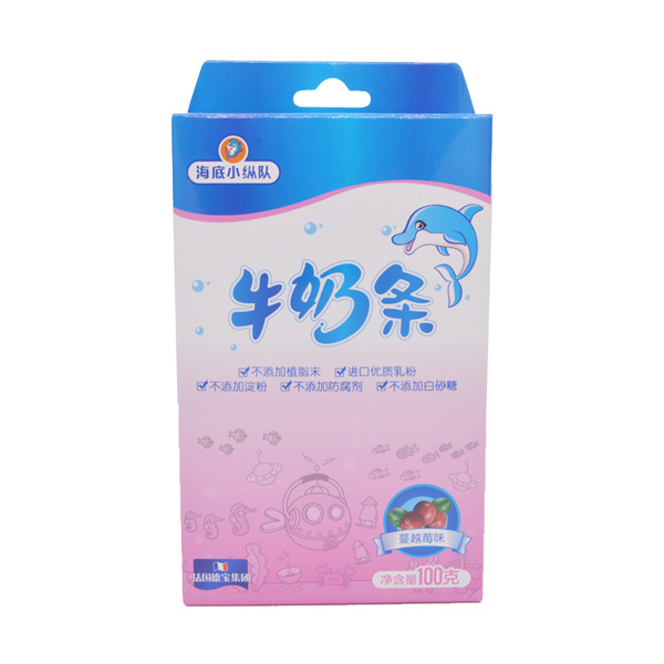 海底小縱隊蔓越莓牛奶條100g