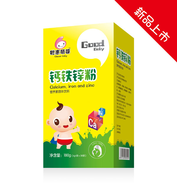    聰惠萌葆鈣鐵鋅粉