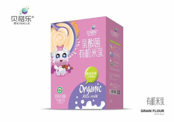  貝格樂乳酸菌有機米乳-果蔬多維 盒裝
