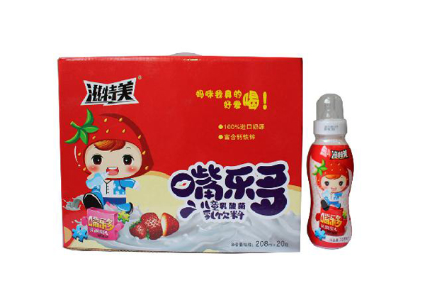  滋特美嘴樂多兒童成長型乳飲料 紅色箱裝