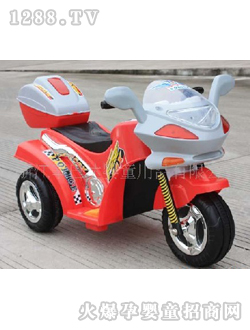 辛巴達(dá)紅色摩托車
