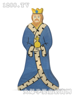 德國(guó)holztiger木質(zhì)玩具國(guó)王