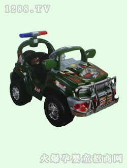 三兔迷彩色吉普車