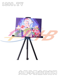 華貝白雪公主油畫