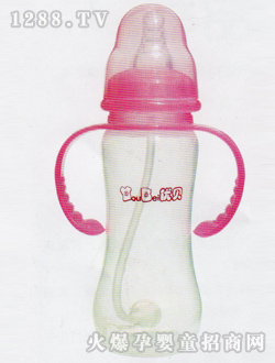 優(yōu)貝標(biāo)準(zhǔn)口徑PP奶瓶240ML