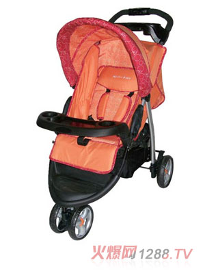 Alfor Baby嬰兒三輪車908E型橘色