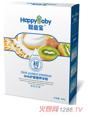 聰童寶盒裝DHA護腸營養(yǎng)米粉初階段