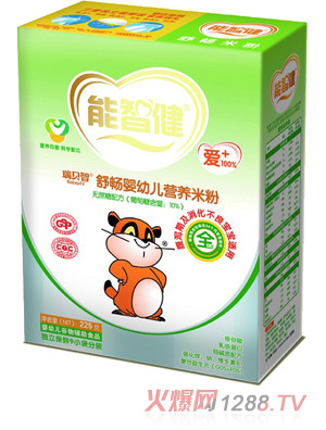 能智健225g舒暢嬰幼兒營(yíng)養(yǎng)米粉(防腹瀉)(全階段)