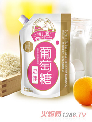 博兒聰奶伴350克袋裝葡萄糖