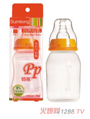 圣馬龍自然母乳標準口徑PP奶瓶150ml