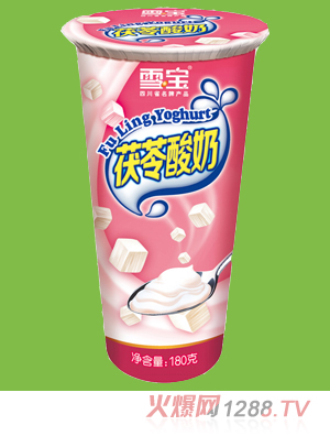 雪寶茯苓酸奶杯裝