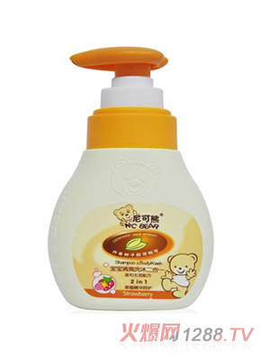 尼可熊寶寶清爽洗沐二合一230ml