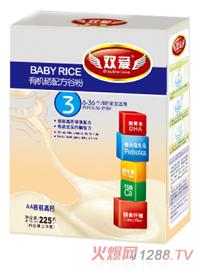 雙愛AA核桃高鈣米粉