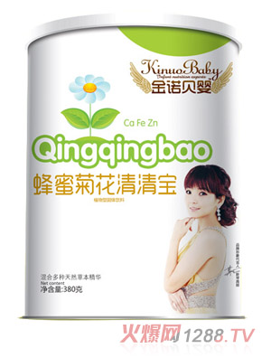 金諾貝嬰蜂蜜菊花清清寶