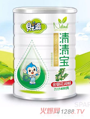 貝之源清清寶紙聽-金銀花潤暢