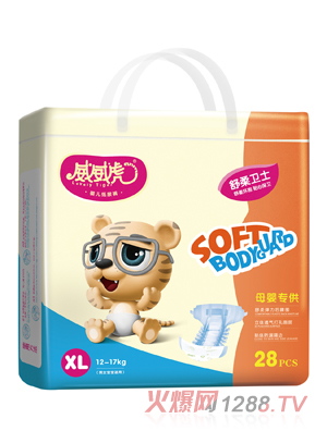 威威虎舒柔衛(wèi)士紙尿褲XL碼28片