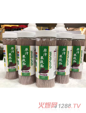 木木森原汁果蔬面鮮汁紫薯面
