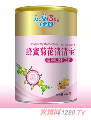 樂奇寶清清寶400g 蜂蜜菊花