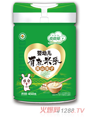 皮皮兔嬰幼兒有機米乳-淮山蓮子