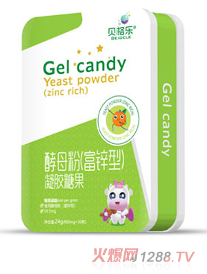 貝格樂(lè)酵母粉（富鋅型）凝膠糖果
