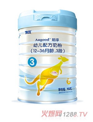 澳優(yōu)珀淳幼兒配方奶粉（12-36月齡，3段）