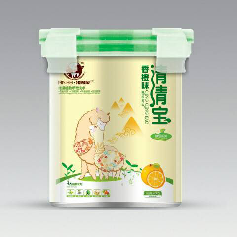   米思貝樂扣香橙味清清寶