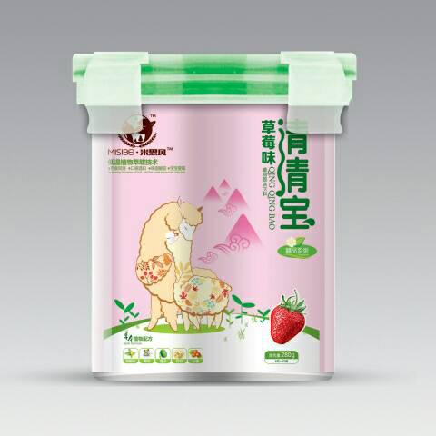   米思貝樂扣草莓味清清寶