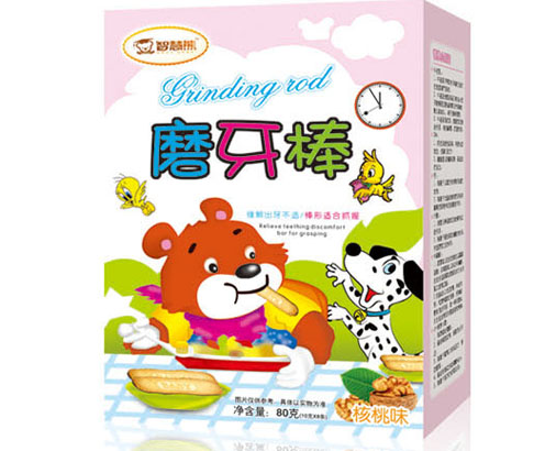  智慧熊磨牙棒核桃味