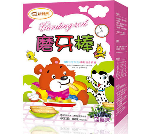   智慧熊磨牙棒藍(lán)莓味